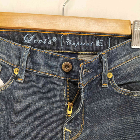 リーバイス Levis Capital E USA製 SWANK low slim boot ジップフライ フレアデニム レディース W26