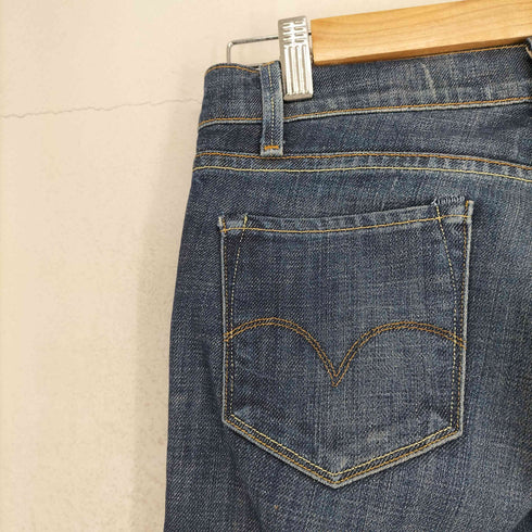 リーバイス Levis Capital E USA製 SWANK low slim boot ジップフライ フレアデニム レディース W26