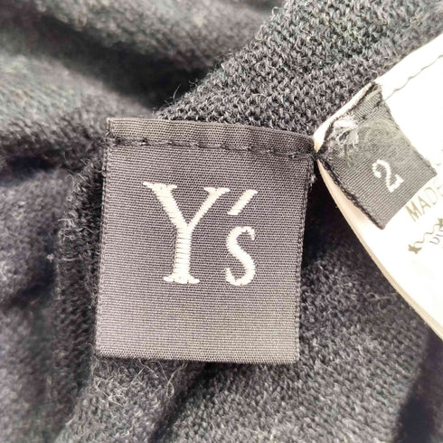 ワイズ Ys デザインスリーブ ウールカットソープルオーバー レディース 2