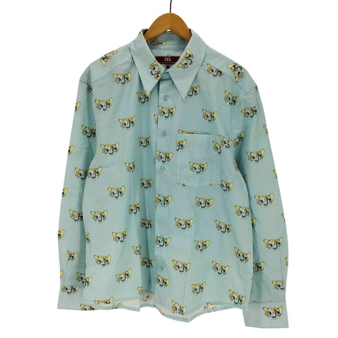 ザラ ZARA エレファントシャツ メンズ import:L