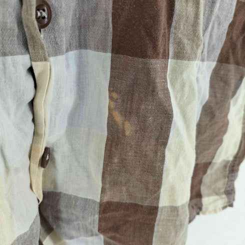 シュガーケーン SUGAR CANE FICTION ROMANCE TOM SAWYER CHECK SHIRT メンズ 15-15 1/2