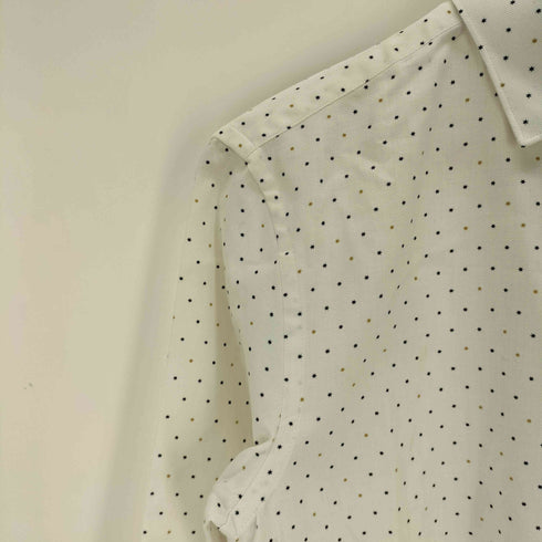 ザラ ZARA 総柄レギュラーカラーシャツ メンズ import:S