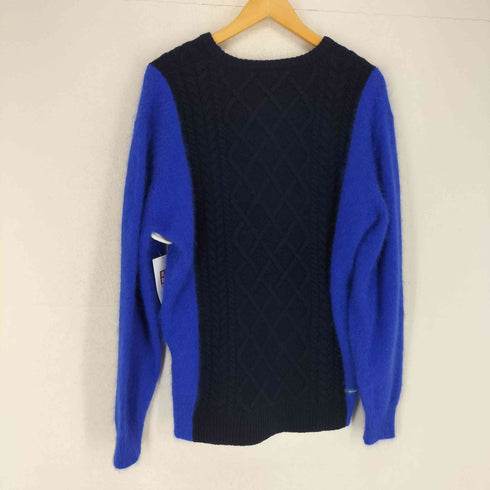 ソフネット SOPHNET. SLEEVE SHAGGY CABLE MIX KNIT メンズ JPN:L