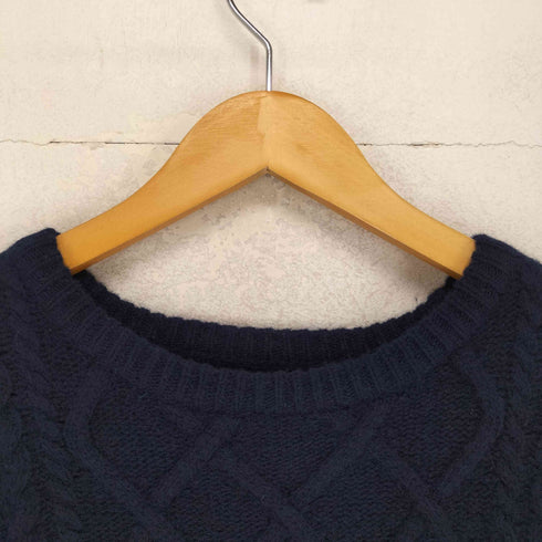 ソフネット SOPHNET. SLEEVE SHAGGY CABLE MIX KNIT メンズ JPN:L