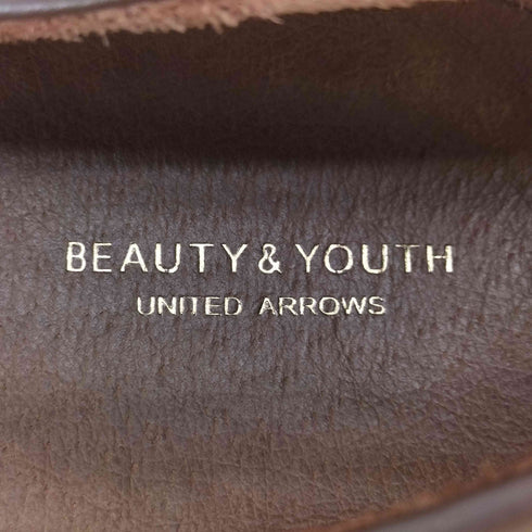 ビューティーアンドユースユナイテッドアローズ BEAUTY & YOUTH UNITED ARROWS レザー ボート モカシン メンズ 9