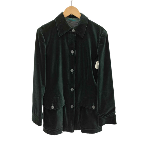 ウィークエンドマックスマーラ Weekend Max Mara イタリア製 VELOR JACKET ベロア ジャケット レディース JPN:38