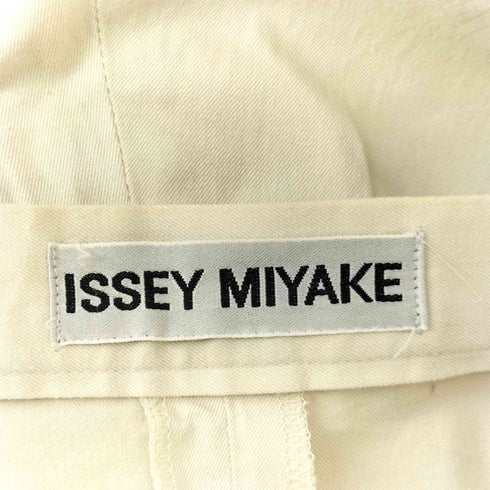 イッセイミヤケ ISSEY MIYAKE 裾ジップテーパードパンツ メンズ JPN:M