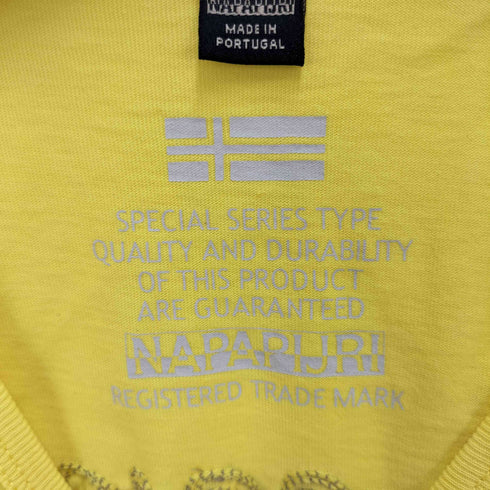 ナパピリ NAPAPIJRI バック ステッチ S/S コンパクト Tシャツ Y2K レディース import:S