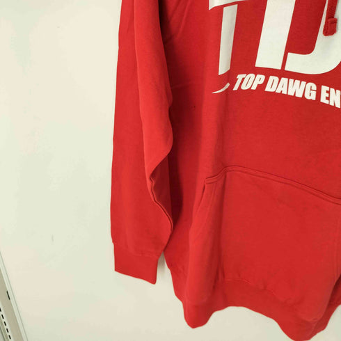 TDE Top Dawg Entertainment プリントプルオーバーパーカー メンズ JPN:XL