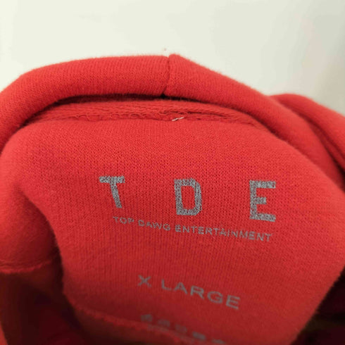 TDE Top Dawg Entertainment プリントプルオーバーパーカー メンズ JPN:XL
