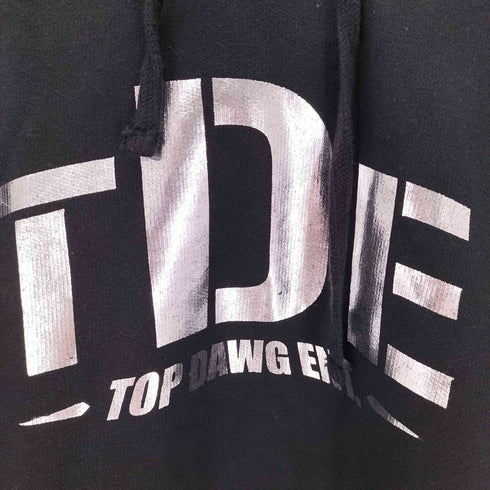 TDE Top Dawg Entertainment プリントプルオーバーパーカー メンズ JPN:XL