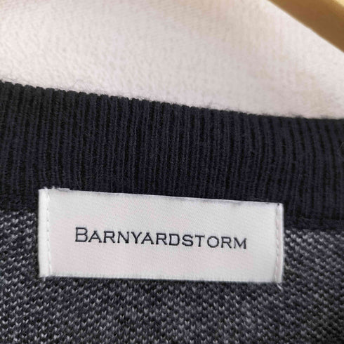 バンヤードストーム BARNYARDSTORM 23aw ロゴジャガードニット レディース FREE
