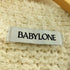 バビロン BABYLONE 24ss コットンフェザーライクカーディガン レディース FREE