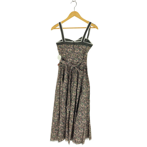 ガニーサックス GUNNE SAX 70S 花柄ジャンパースカート レディース