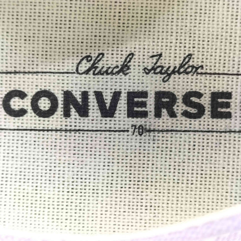 コンバース CONVERSE CHUCK TAYLOR ALL STAR 70 OX レディース JPN:24