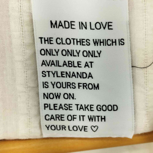STYLE NANDA ティアードワンピース レディース FREE