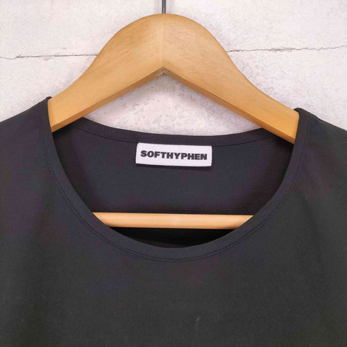 SOFTHYPHEN ポリ100 クルーネックTシャツ メンズ 01