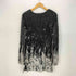 シヴァーライズ CIVARIZE バイカラーフェザーヤーンプルオーバーニット メンズ 44