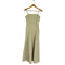 ザラ ZARA フェイクレザー キャミ ワンピース レディース import:S