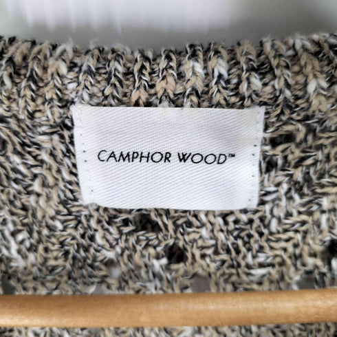 CAMPHOR WOOD skipper stiching knit shirt メンズ JPN:S