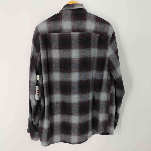 ジョージ GEORGE 00S レースオンブレチェック ネルシャツ メンズ import:XL