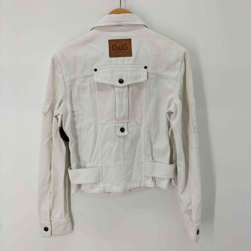 ディーアンドジードルチェアンドガッバーナ D&G DOLCE&GABBANA 03SS パラシュートデニムジャケット メンズ import:M