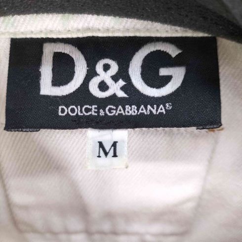 ディーアンドジードルチェアンドガッバーナ D&G DOLCE&GABBANA 03SS パラシュートデニムジャケット メンズ import:M