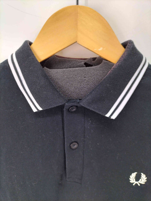フレッドペリー FRED PERRY S/S 刺繍ロゴ ポロシャツ メンズ import:S