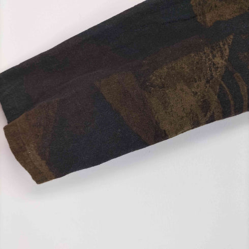 パドカレ pas de calais Black Harmony プリントワンピース レディース 36