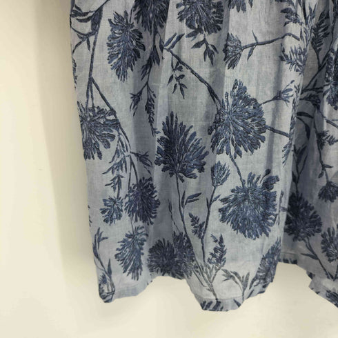 パドカレ pas de calais フラワープリントブラウス レディース 36
