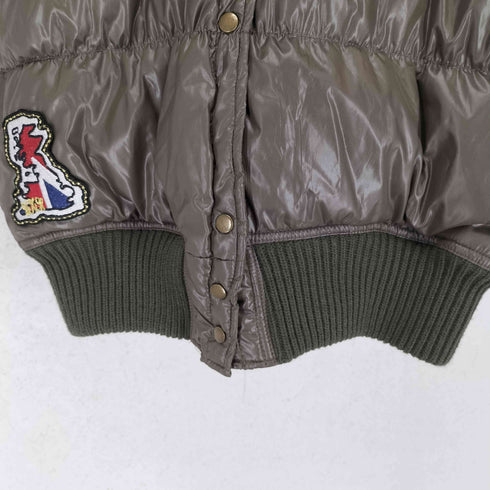 Split y2k fur down vest 平成 レディース JPN:M