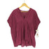 パドカレ pas de calais Vネックシアーブラウス レディース 36