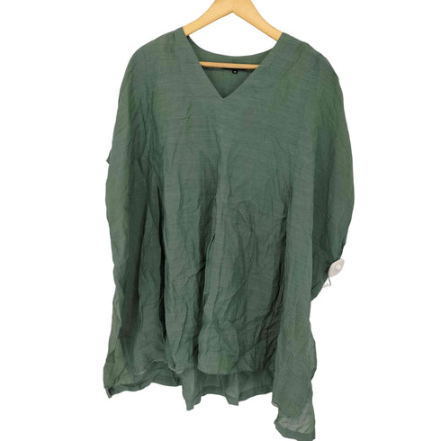 パドカレ pas de calais テンセルラミーブラウス レディース 36