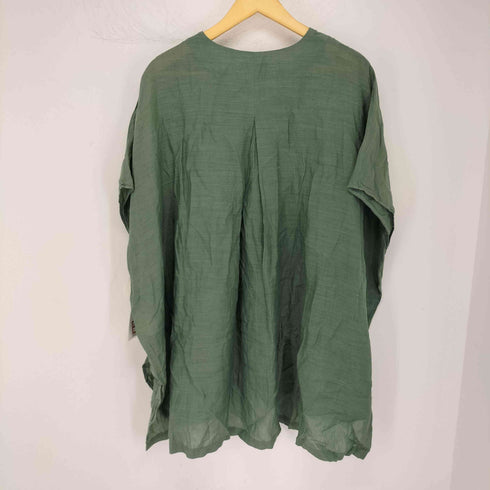 パドカレ pas de calais テンセルラミーブラウス レディース 36