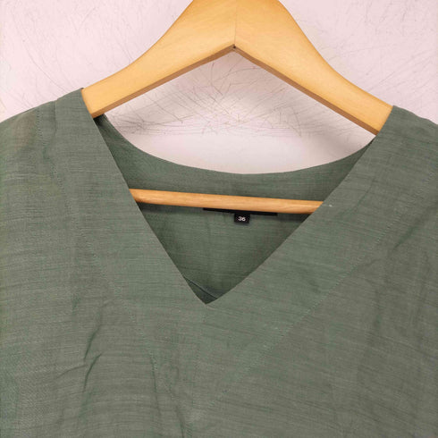 パドカレ pas de calais テンセルラミーブラウス レディース 36