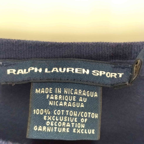 ポロスポーツラルフローレン POLO SPORT RALPH LAUREN ポニー 刺繍 S/S クルーネック Tシャツ レディース import:L
