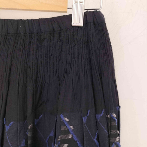パドカレ pas de calais キュプラレーヨンカットジャカード スカート レディース 36