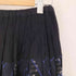パドカレ pas de calais キュプラレーヨンカットジャカード スカート レディース 36