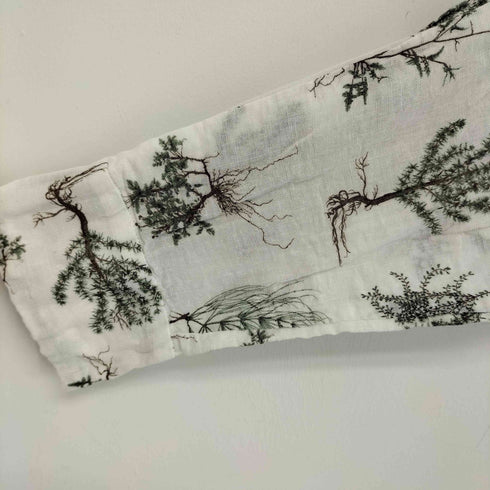 パドカレ pas de calais Wild Flowers Print 長袖プリントブラウス レディース 36