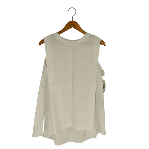 プラステ PLST ファブリックコンビギャザーノースリーブTシャツ レディース JPN:M