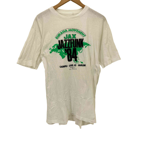 80S グラフィック プリント S/S クルーネック Tシャツ シングルステッチ メンズ JPN:L