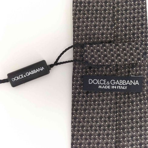 ドルチェアンドガッバーナ DOLCE&GABBANA ドット柄 シルクネクタイ メンズ