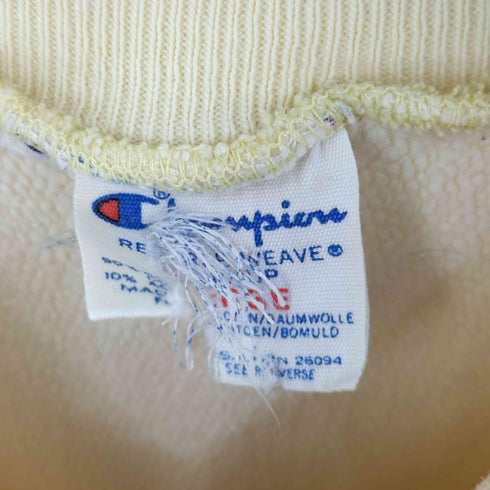 チャンピオン Champion 80s USA製 トリコタグ reverse weave スウェット 完全目無し メンズ import:L