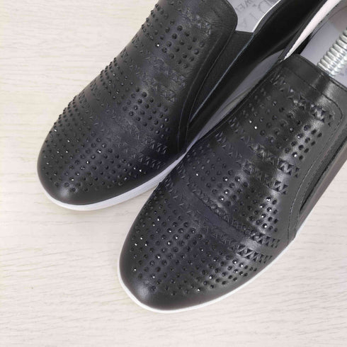 ダイアナ DIANA WELL FIT ウェルフィット スリッポン レディース JPN:23.5