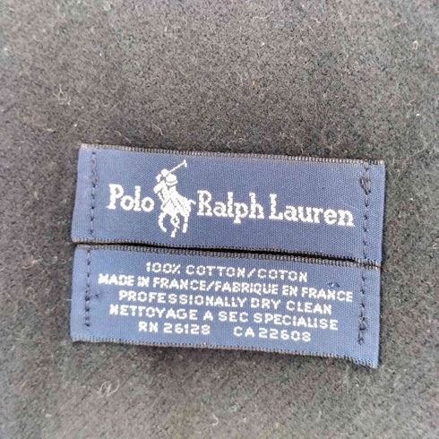 ポロラルフローレン POLO RALPH LAUREN コットン ポニー刺繍 フリンジマフラー メンズ