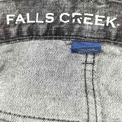 FALLS CREEK ブラックデニムショーツ メンズ 36×30