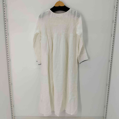 Artisav Jaipur L/S インドカディリネン プリーツデザインワンピース レディース JPN:M