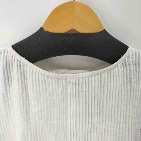 Artisav Jaipur L/S インドカディリネン プリーツデザインワンピース レディース JPN:M