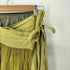 パドカレ pas de calais 60リネン植物染めスカート レディース 36