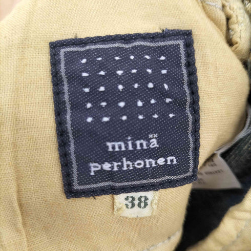 ミナペルホネン mina perhonen always ロールアップデニム レディース